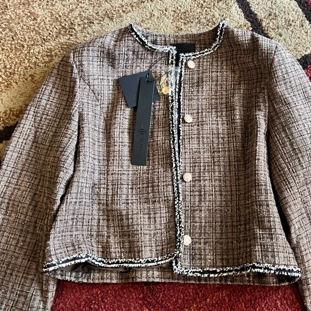 Mina self blazer